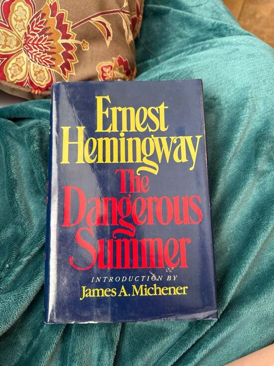 Scribner Other - The Dangerous Summer by Ernest Hemingway - 1985 First Edition Hardcover with Dus